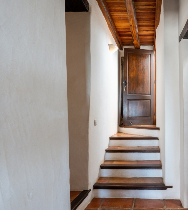 Resa Estates Ibiza finca for sale te koop st Jordi staircase.jpg